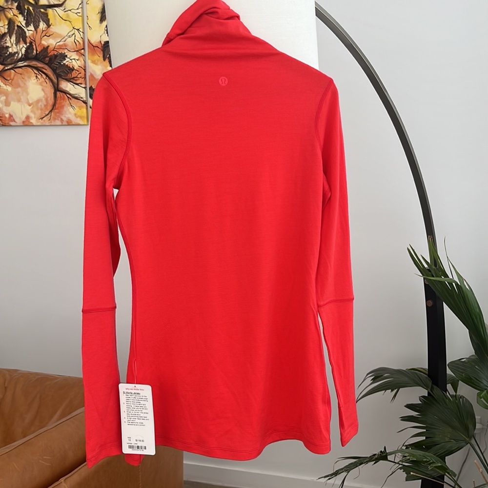 NWT Lululemon St Moritz Merino Wool Jersey / Turtleneck / Base Layer - Picture 7 of 8